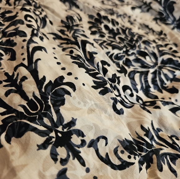 Nwot Bloomchic Damask Print Dress Women's Size 12 - Picture 5 of 8